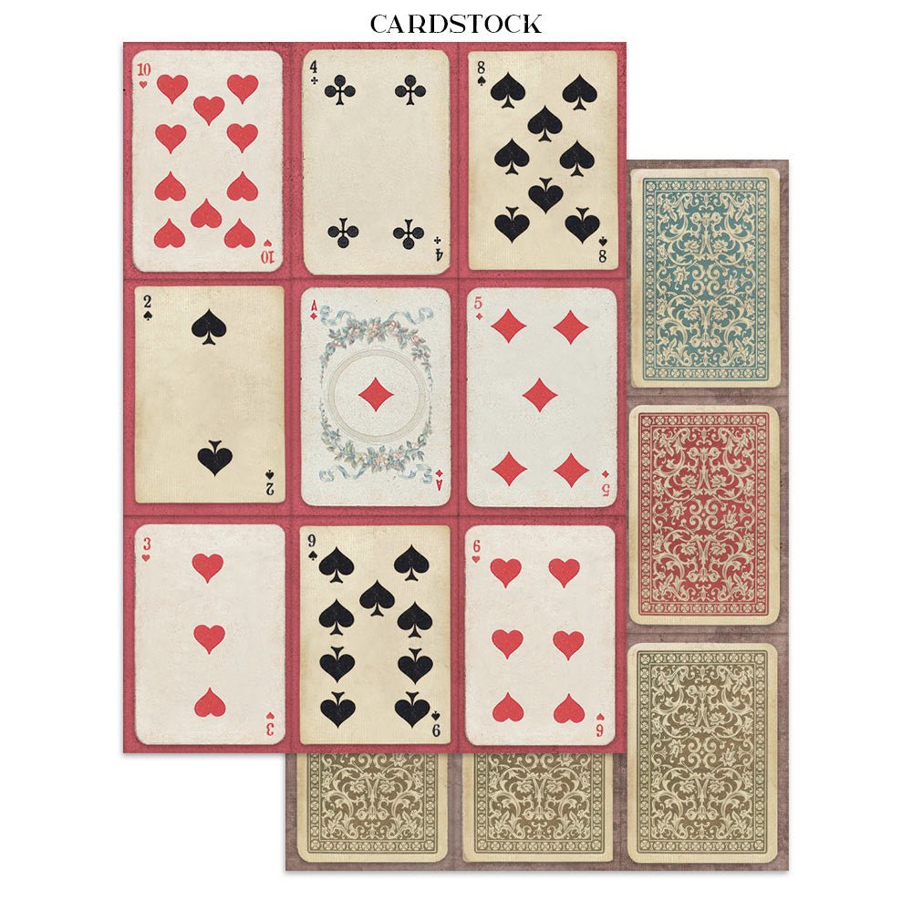 Junk Journal - Alice in Christmas - 12 - Stamperia - Tidformera