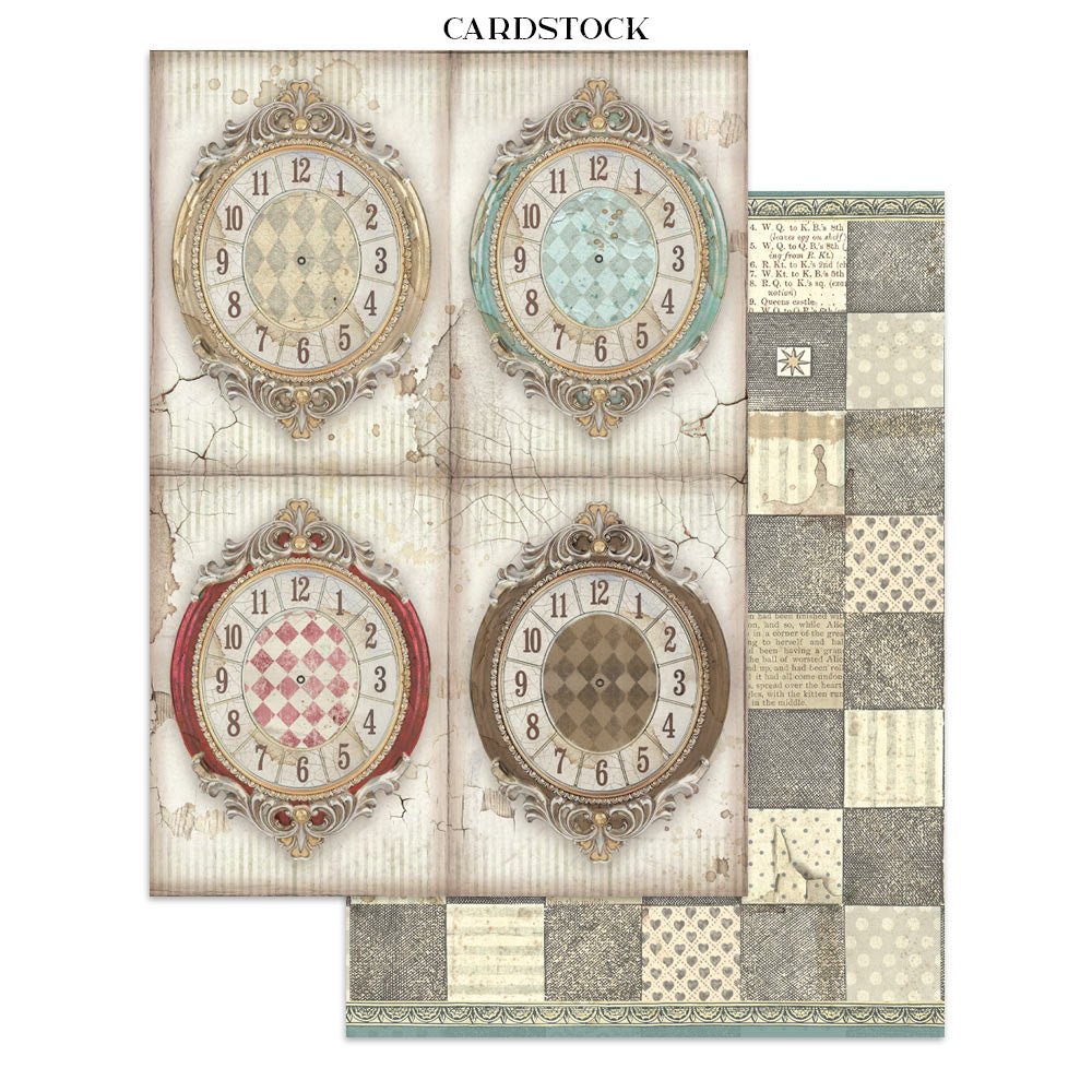 Junk Journal - Alice in Christmas - 2 - Stamperia - Tidformera