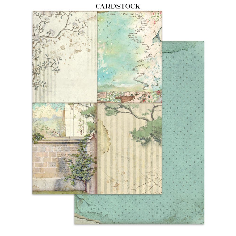 Junk Journal - Alice in Christmas - 9 - Stamperia - Tidformera