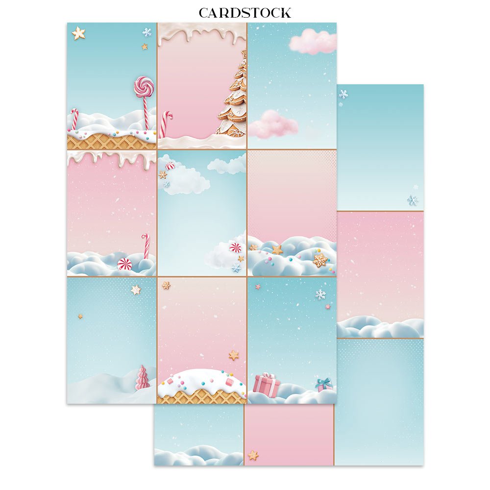 Junk Journal - Candy Christmas - 9 - Stamperia - Tidformera