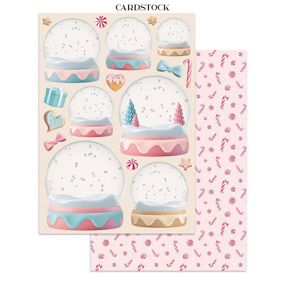 Junk Journal - Candy Christmas - 12 - Stamperia - Tidformera