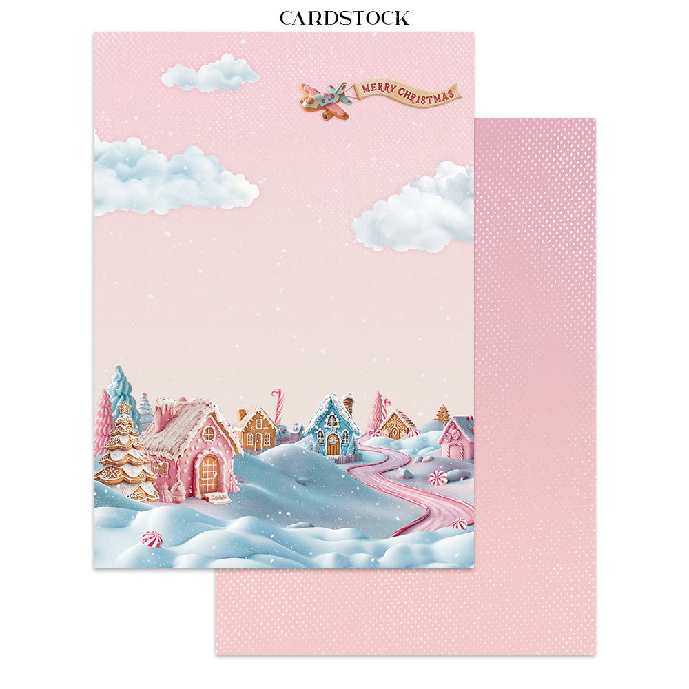 Junk Journal - Candy Christmas - 4 - Stamperia - Tidformera