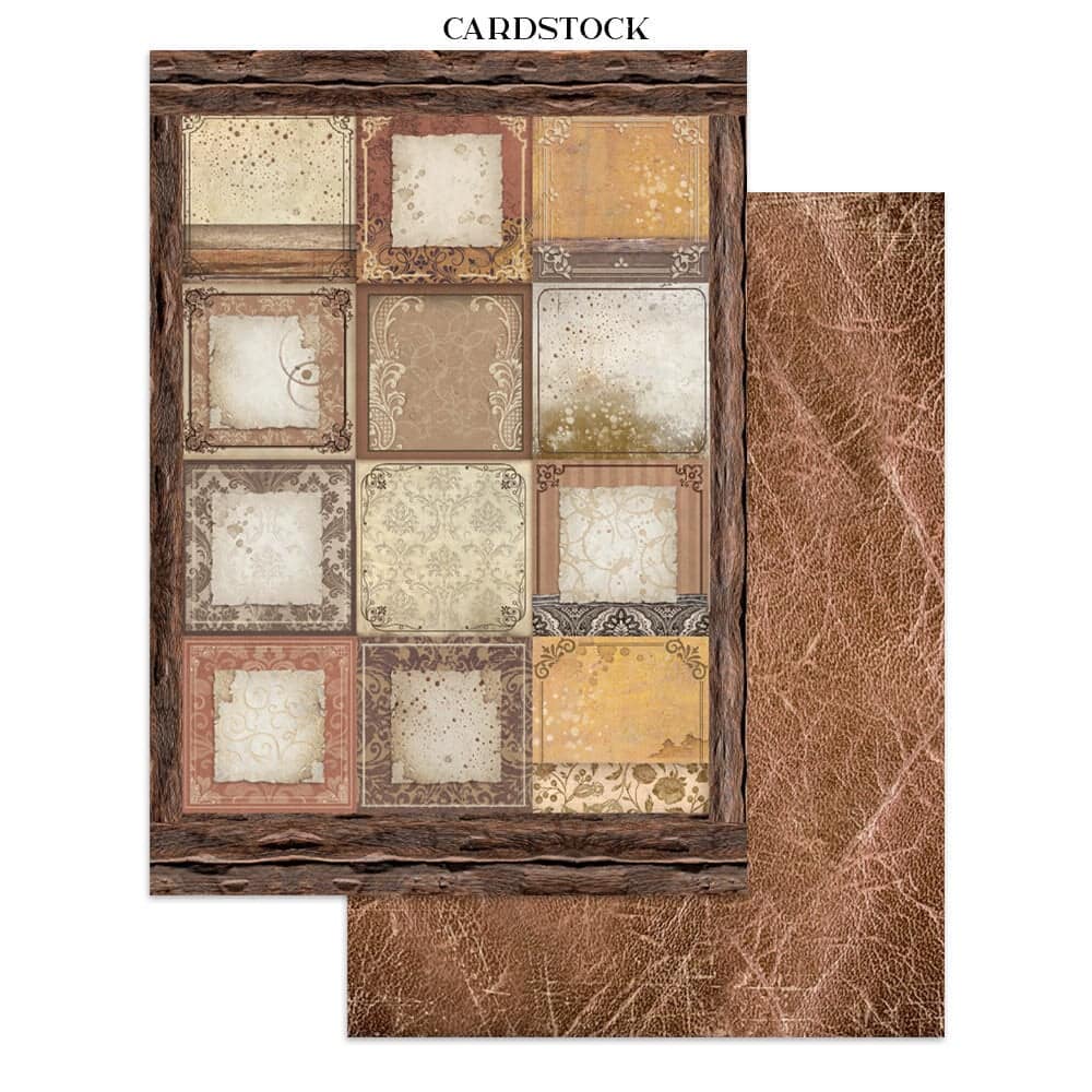 Junk Journal - Coffee and Chocolate - 7 - Stamperia - Tidformera