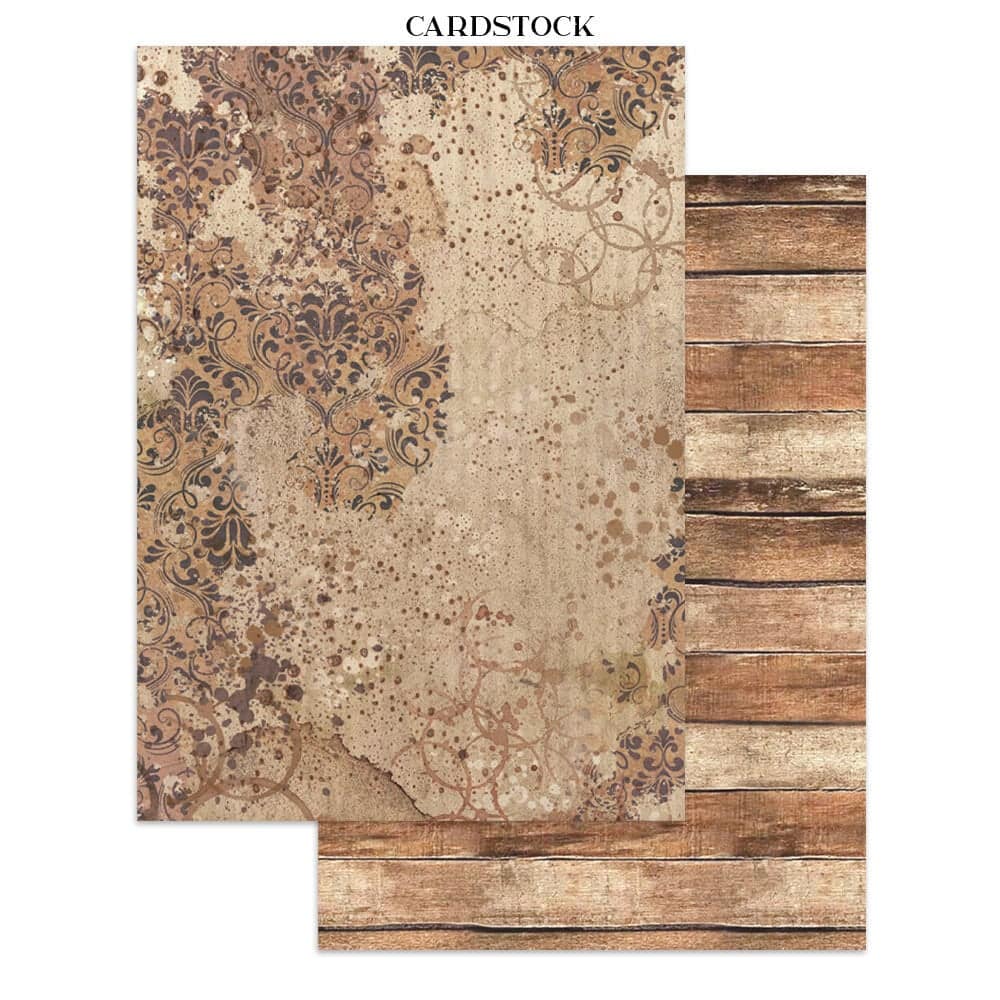 Junk Journal - Coffee and Chocolate - 6 - Stamperia - Tidformera