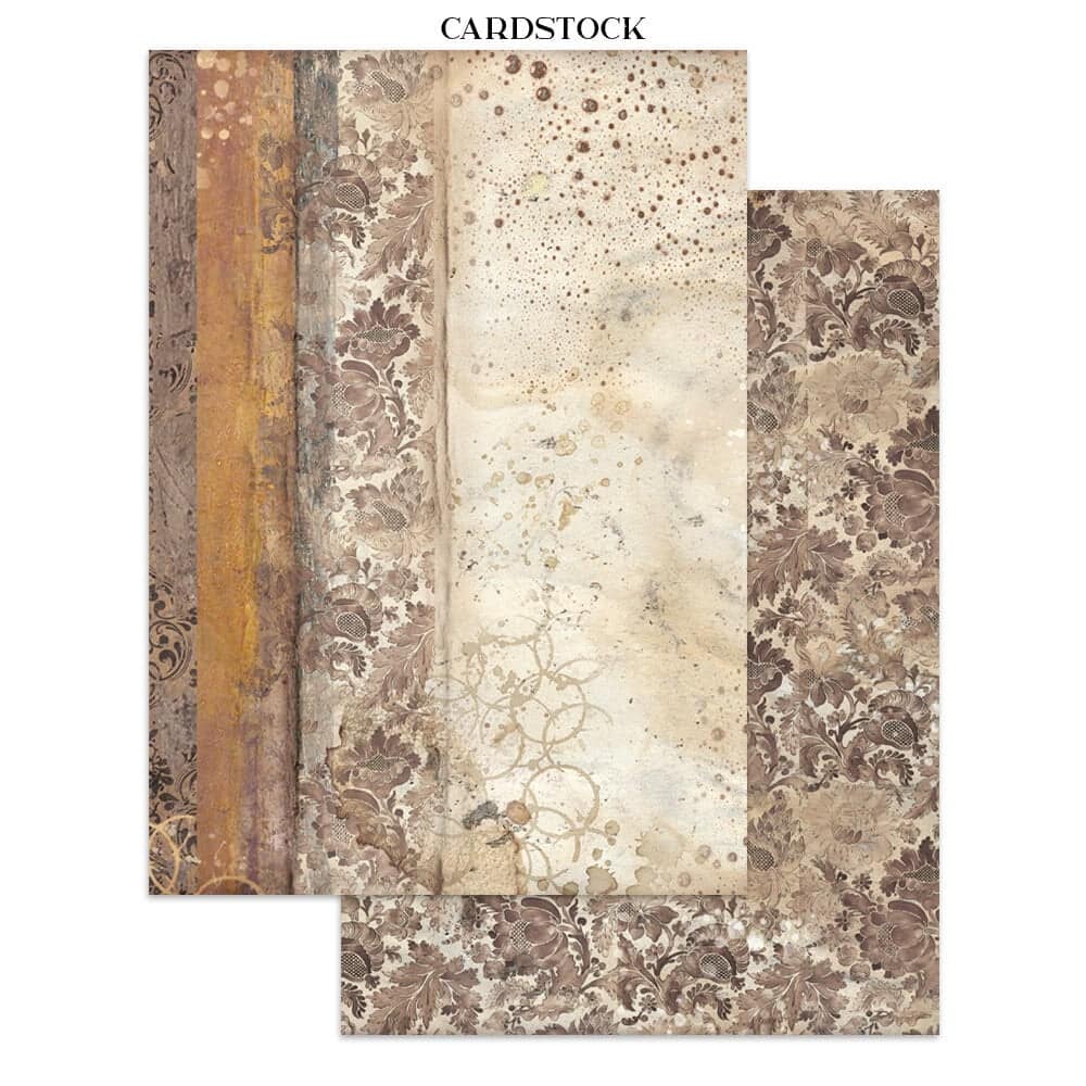 Junk Journal - Coffee and Chocolate - 5 - Stamperia - Tidformera