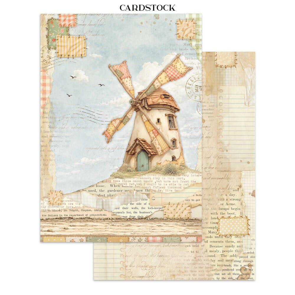 Junk Journal - Cozy Family - 18 - Stamperia - Tidformera
