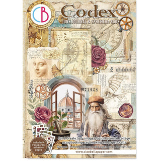 Junk Journal & Ephemera book - Codex - 1 - Ciao Bella - Tidformera
