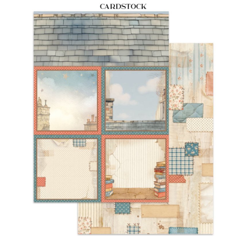 Junk Journal - Family - 11 - Stamperia - Tidformera