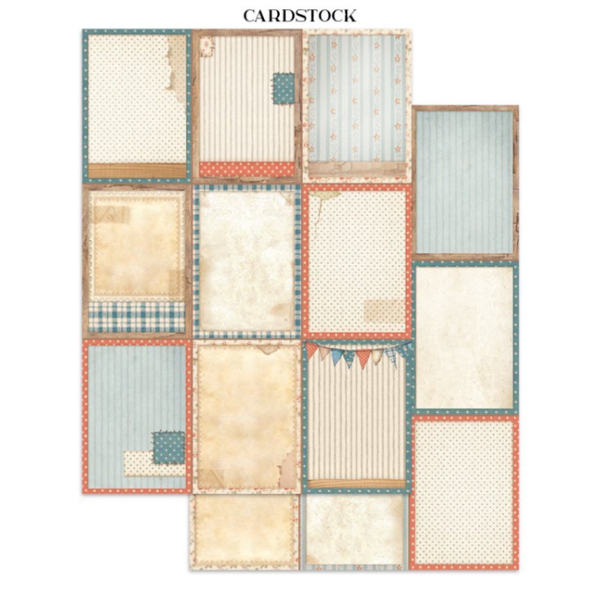 Junk Journal - Family - 5 - Stamperia - Tidformera