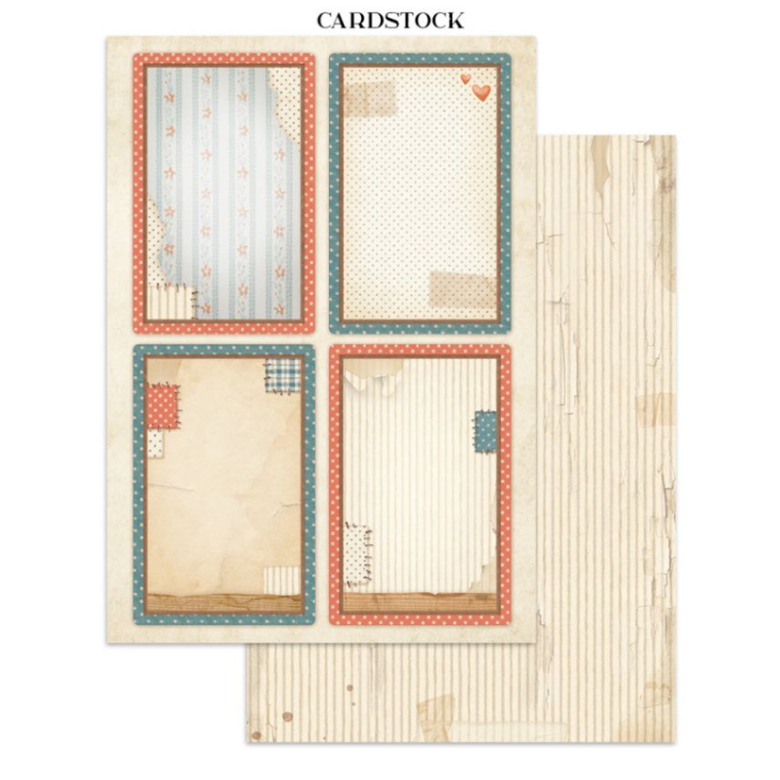 Junk Journal - Family - 7 - Stamperia - Tidformera