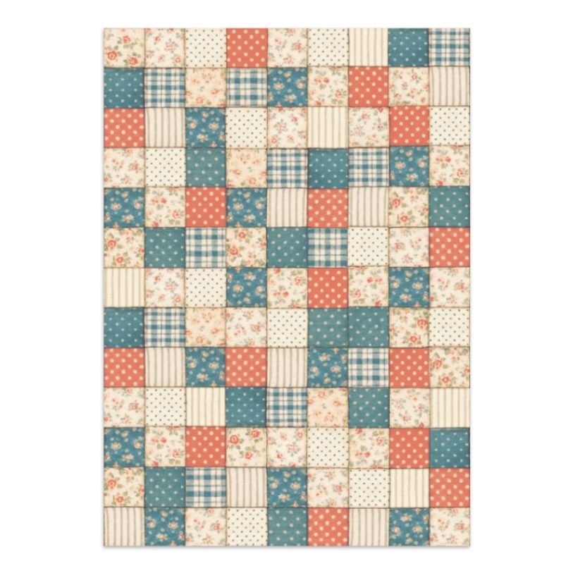 Junk Journal - Family - 8 - Stamperia - Tidformera