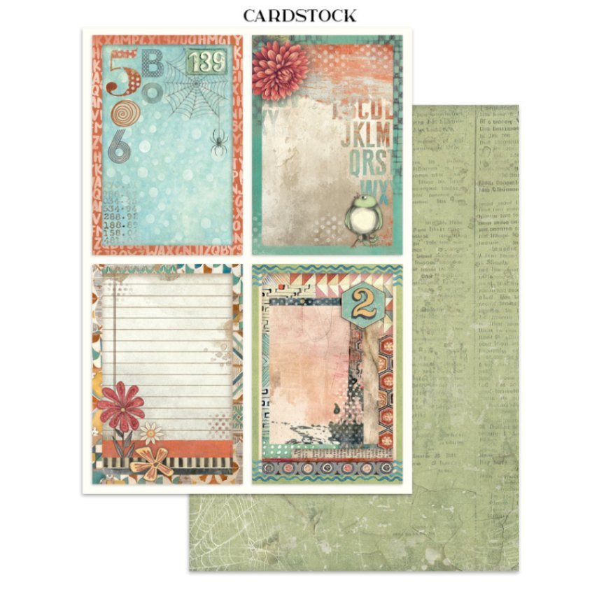 Junk Journal - Furry Friends - 3 - Stamperia - Tidformera