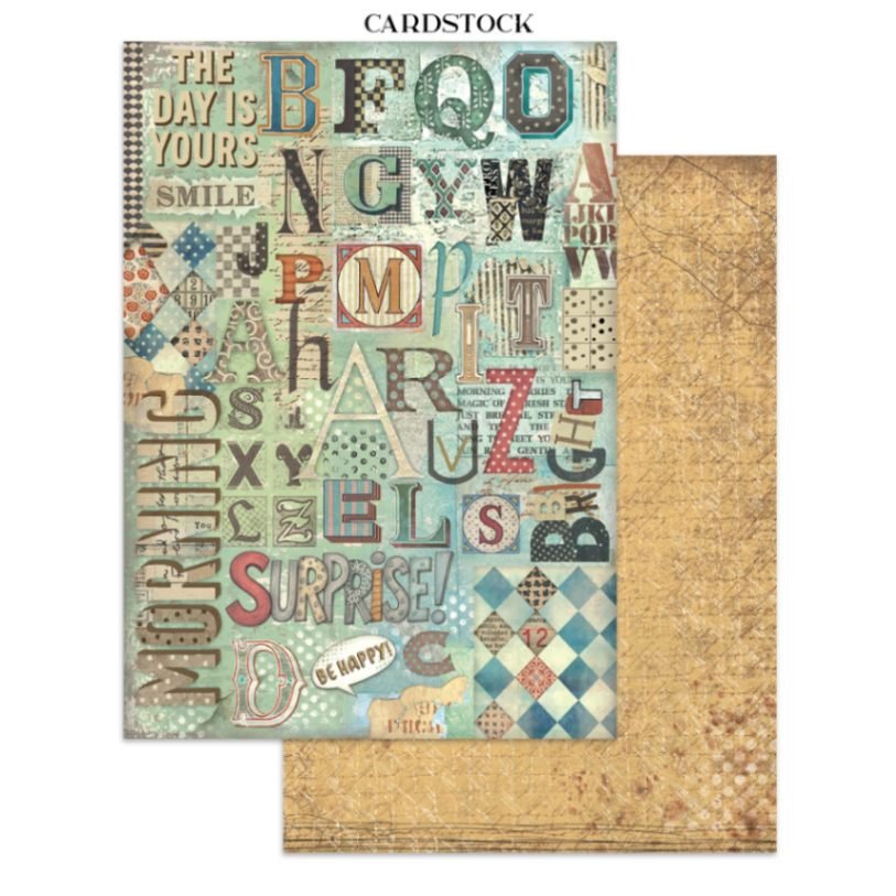 Junk Journal - Furry Friends - 8 - Stamperia - Tidformera