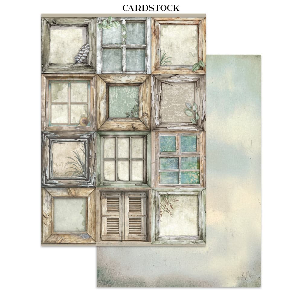 Junk Journal - Herbarium Silvae - 14 - Stamperia - Tidformera