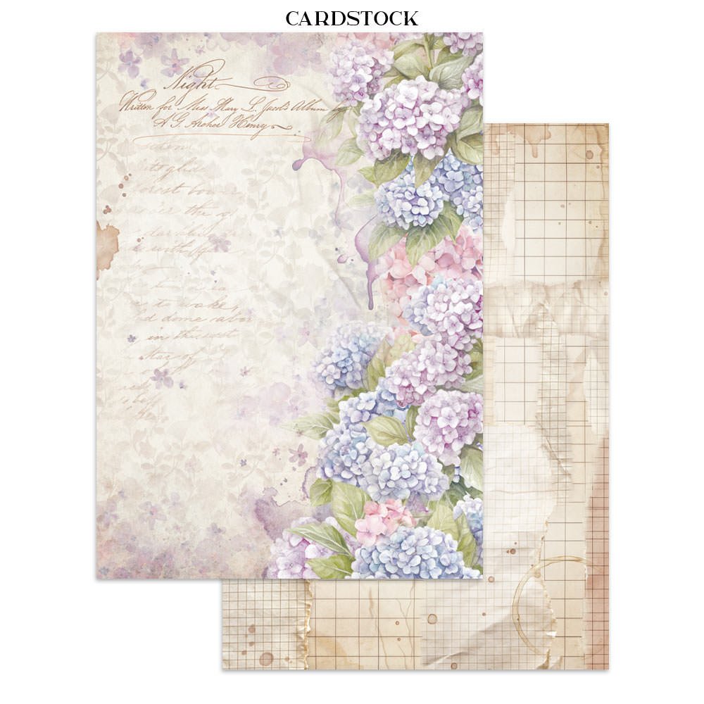 Junk Journal - Quiet Days - 18 - Stamperia - Tidformera