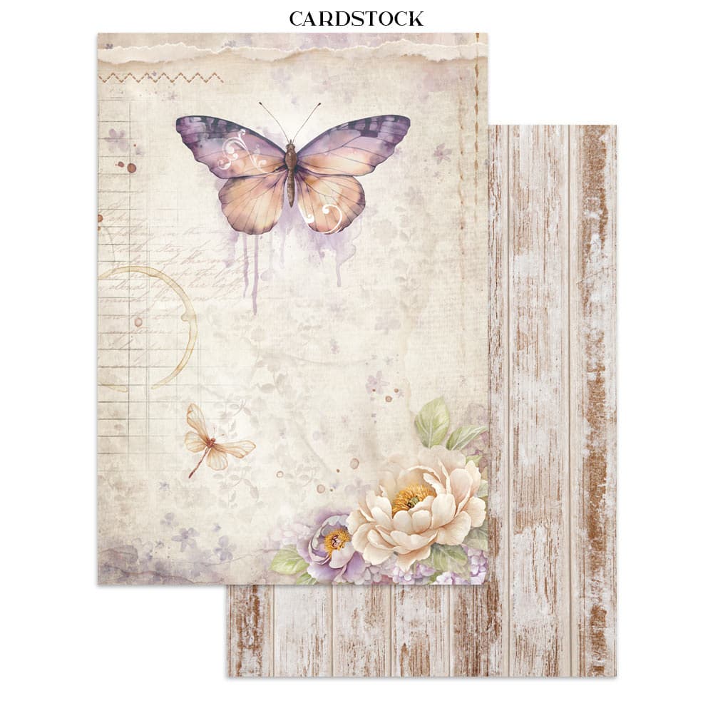 Junk Journal - Quiet Days - 5 - Stamperia - Tidformera