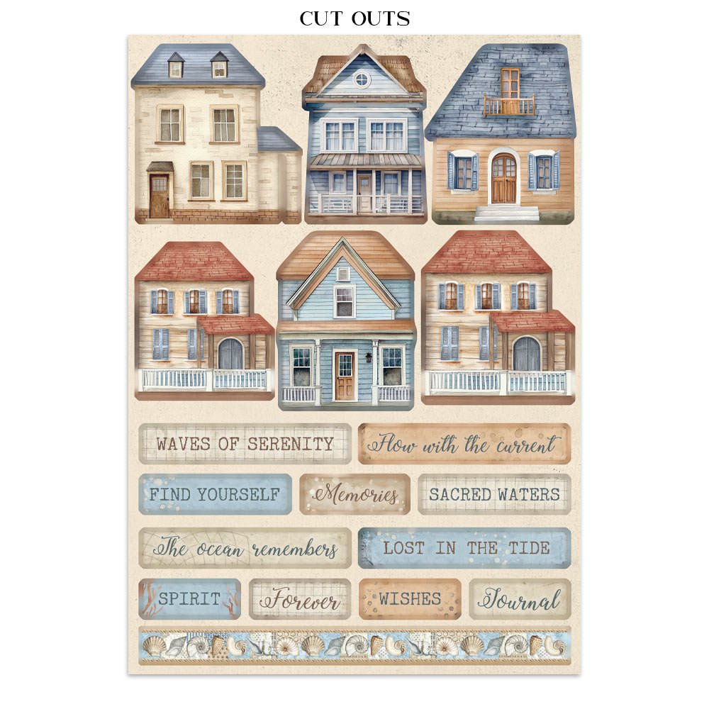 Junk Journal - Silent Sea - 9 - Stamperia - Tidformera