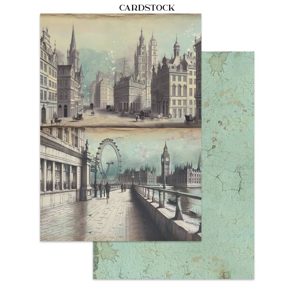 Junk Journal - Voyages Fantastiques - 2 - Stamperia - Tidformera