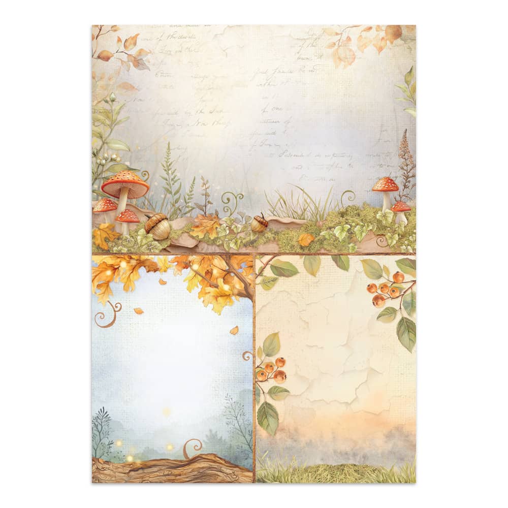 Junk Journal - Whispering Woods - 14 - Stamperia - Tidformera