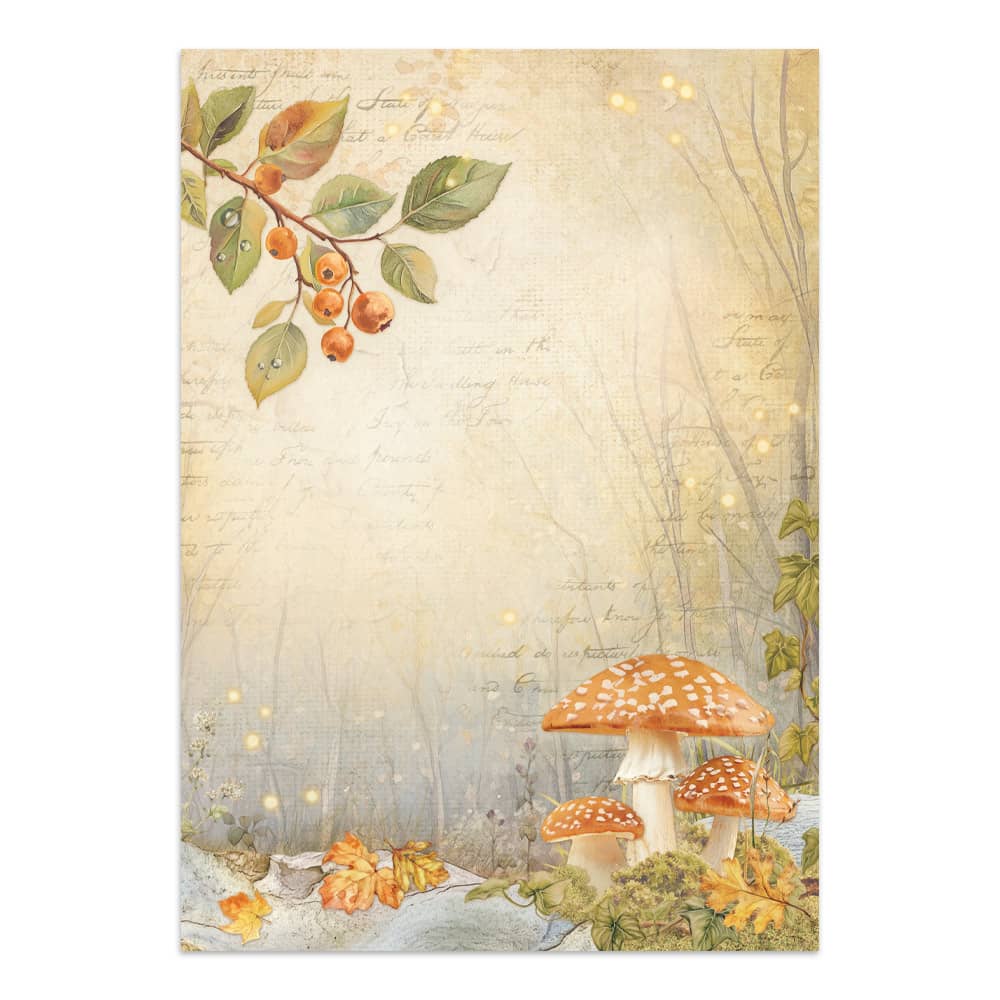 Junk Journal - Whispering Woods - 34 - Stamperia - Tidformera