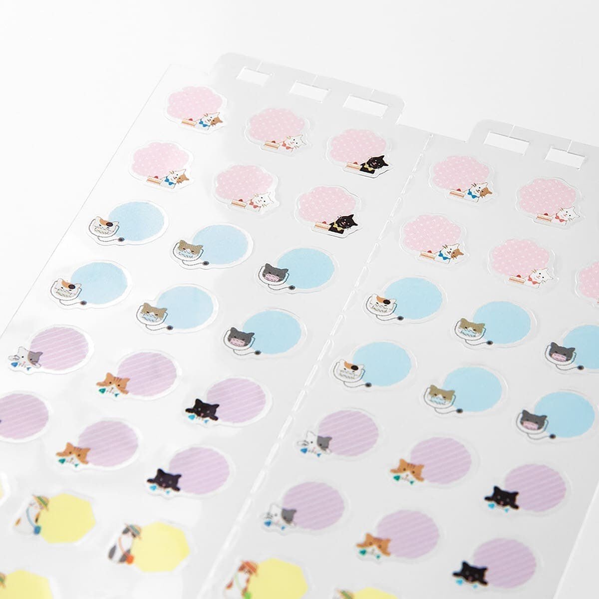 Kalenderstickers Moln - Cat M - 1 - Midori - Tidformera