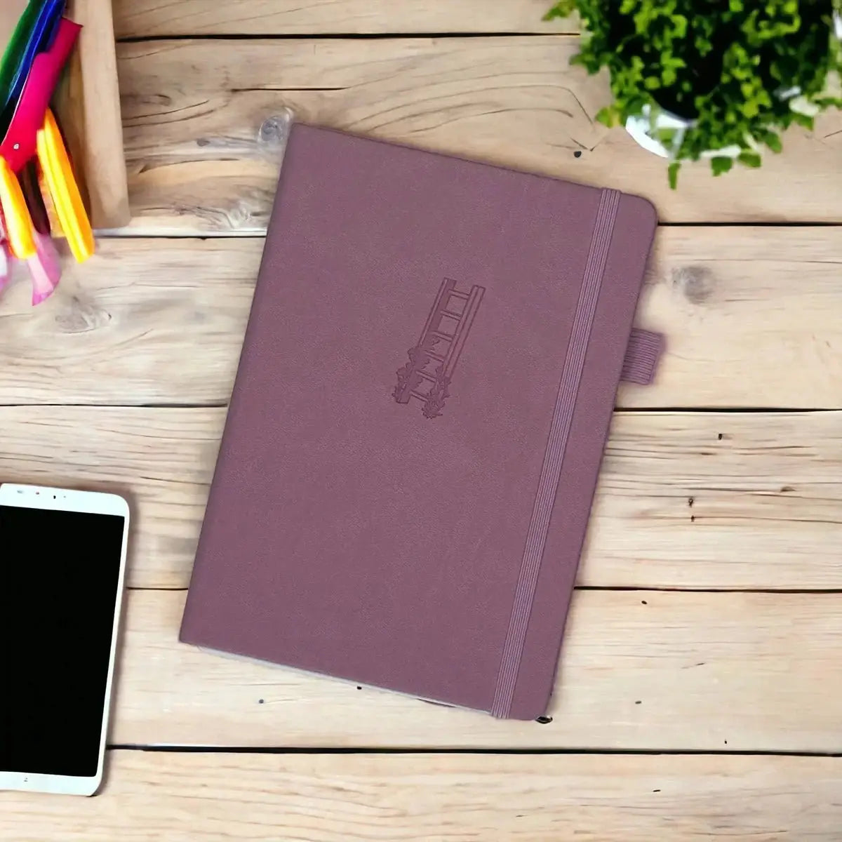 Kraft Paper Journal A5 160 GSM - Romantic ladder - 4 - Paper24 - Tidformera