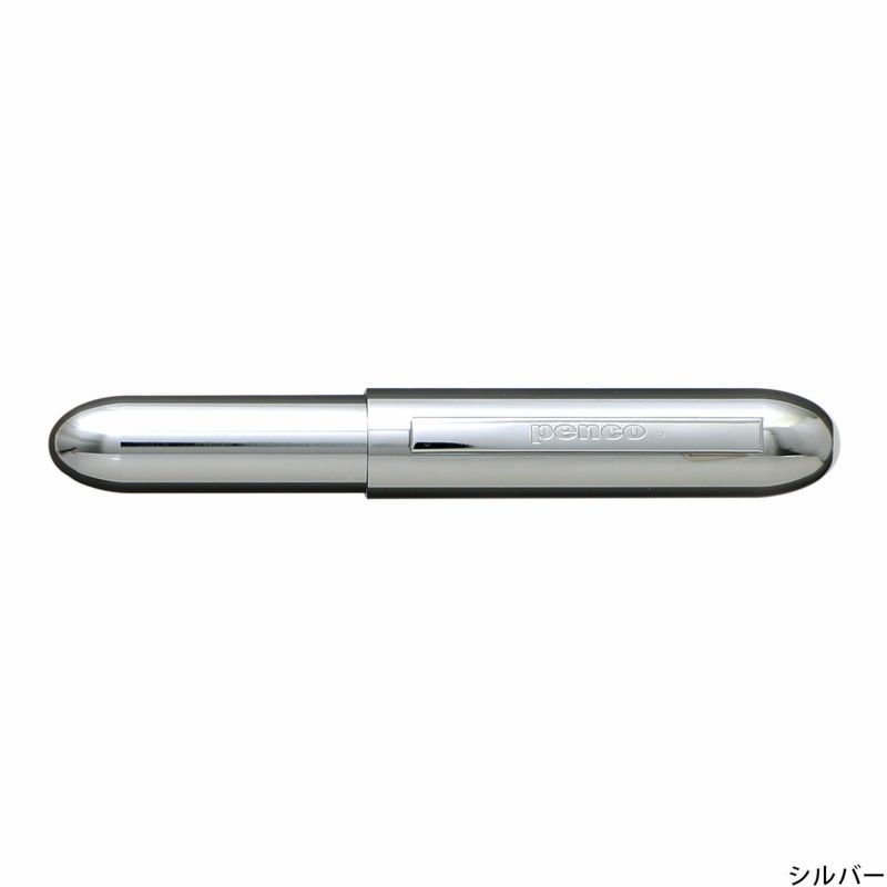 Kulspetspenna Bullet Ballpoint - Silver - 1 - Penco - Tidformera