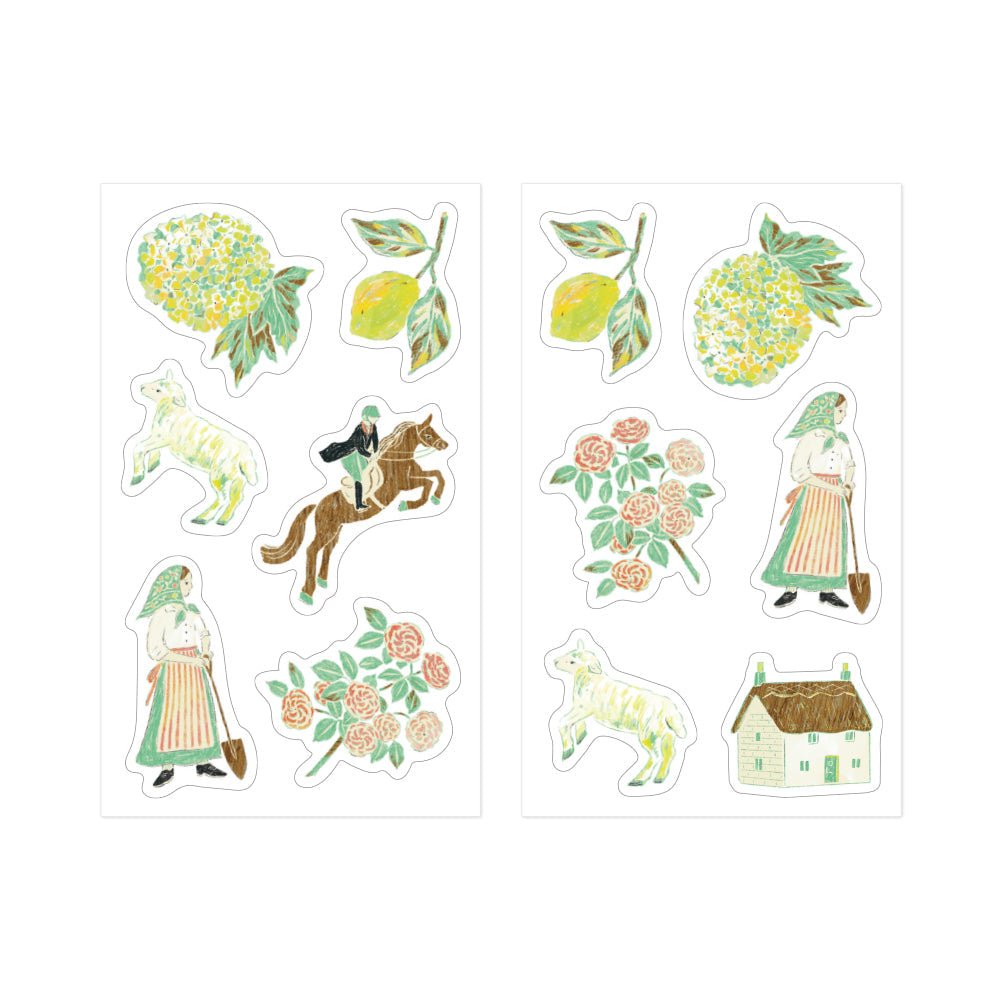 Limited edition Midori - Decoration sticker - Light green - Midori - Tidformera