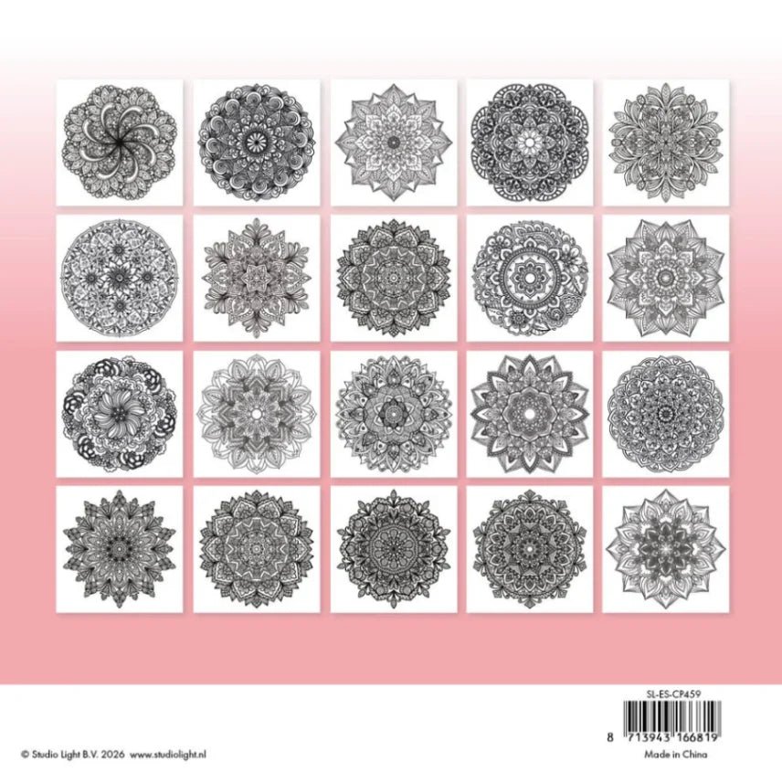 Mandala Coloring pages - 1 - 2 - Studio Light - Tidformera