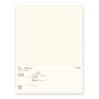 MD Notebook A4 - Blank. Olinjerad anteckningsbok från Midori - Tidformera