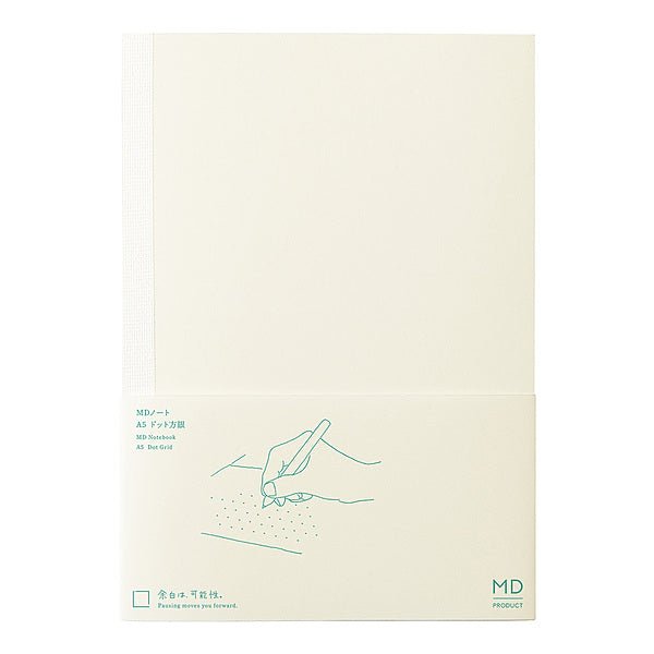 MD Notebook Journal A5 Dotted - 176 pages - 1 - Midori - Tidformera