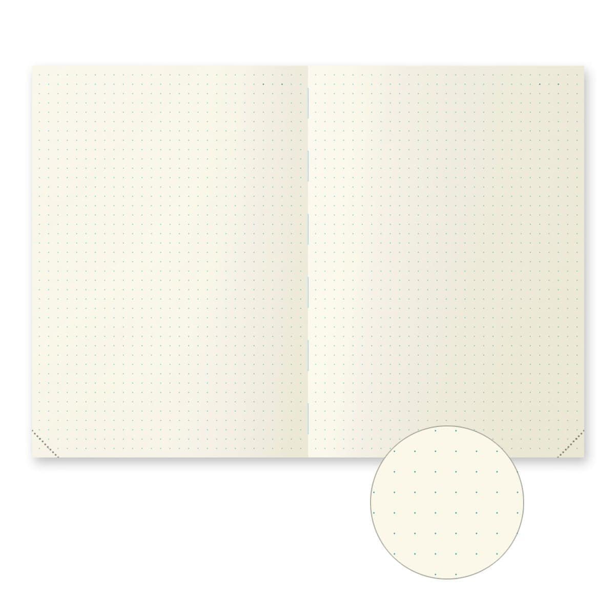 MD Notebook Journal A5 Dotted - 368 pages - 3 - Midori - Tidformera