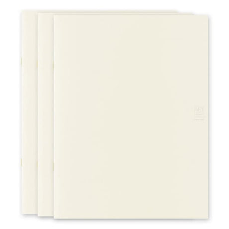 MD Notebook Light - Skrivhäfte - 3 - pack A4 - Linjerad - 2 - Midori - Tidformera