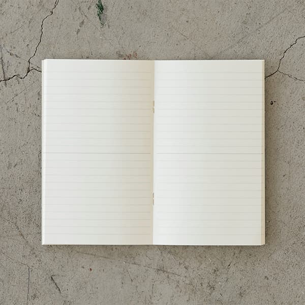 MD Notebook Light - Skrivhäfte - 3 - pack B6 Slim - Linjerad - 7 - Midori - Tidformera