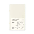 MD Notebook Light - Skrivhäfte - 3 - pack B6 Slim - Olinjerad - 1 - Midori - Tidformera