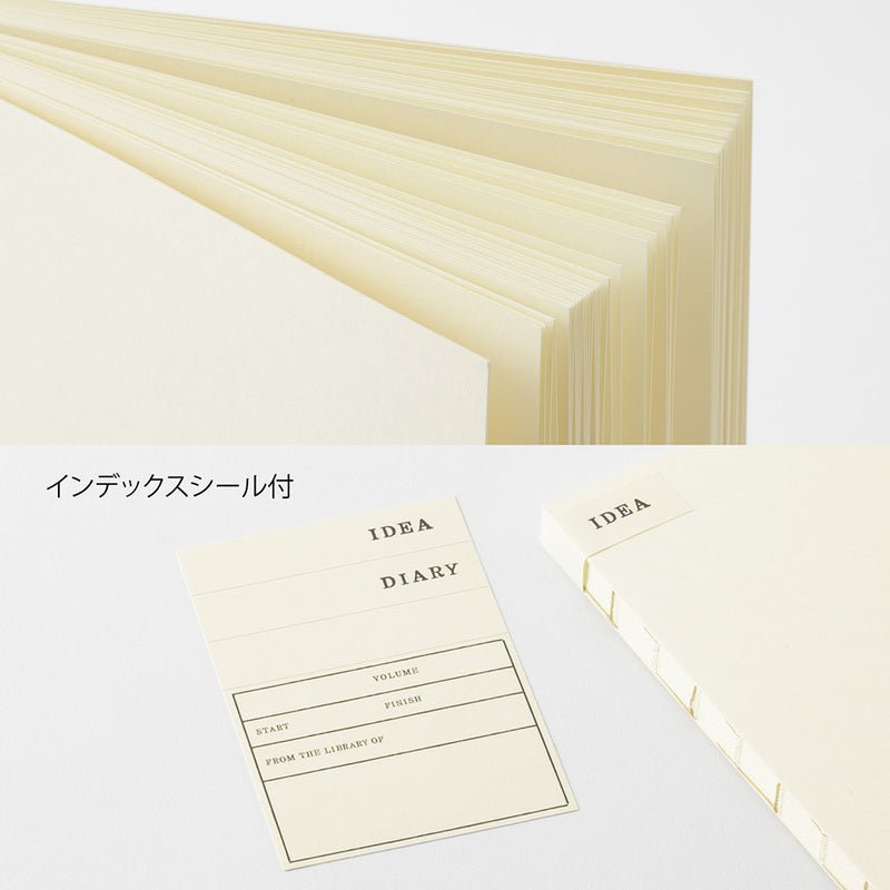 MD Notebook Thick A5 - Blank - 5 - Midori - Tidformera