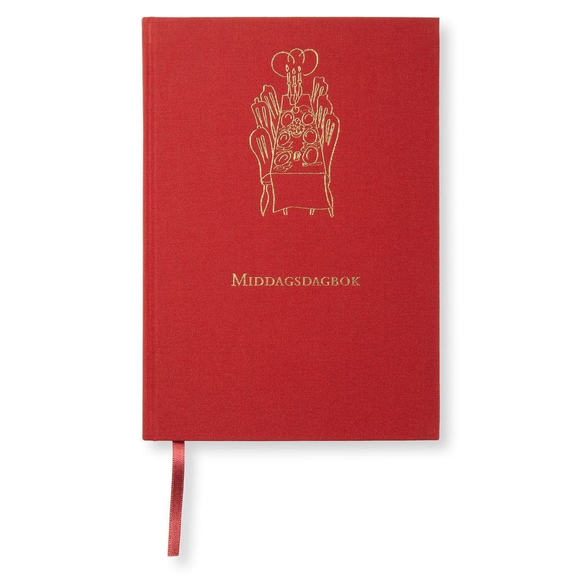 Middagsdagbok - Red - Paperstyle - Tidformera