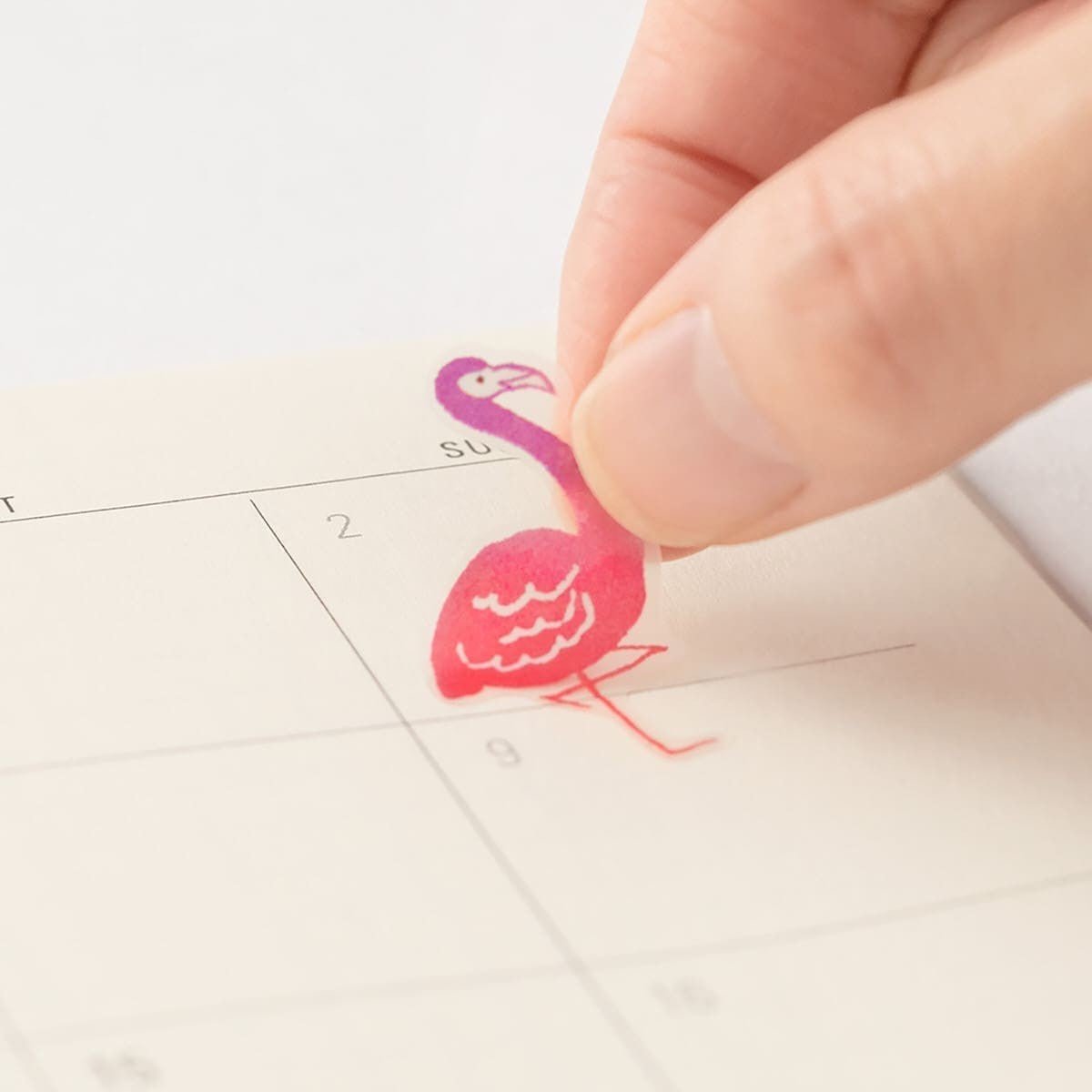 Midori Kalenderstickers Färgtema - Pink - 3 - Midori - Tidformera