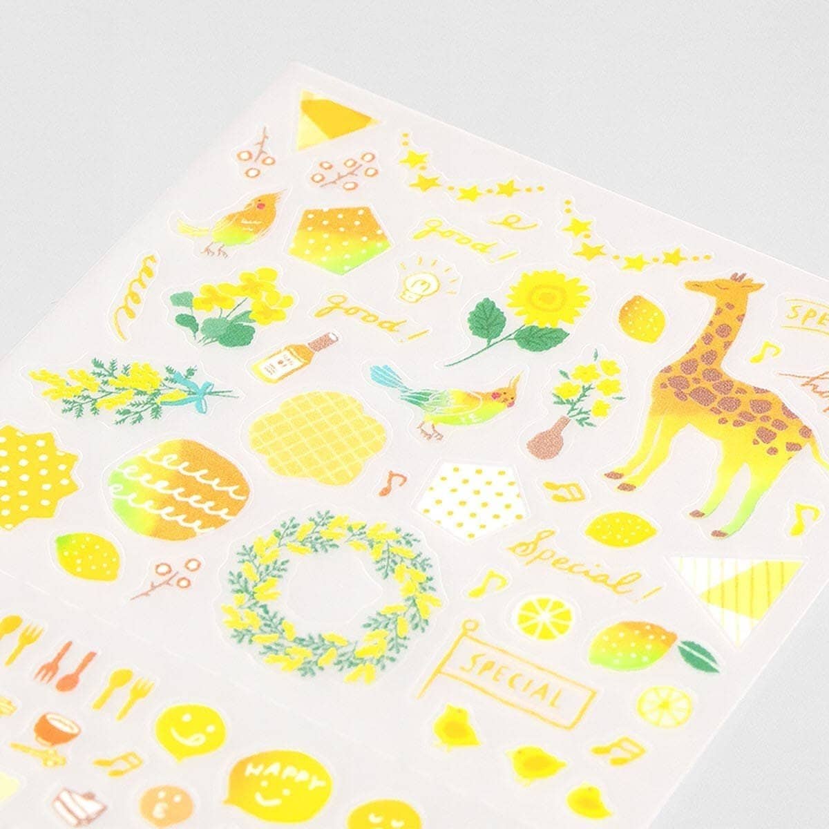 Midori Kalenderstickers Färgtema - Yellow - 1 - Midori - Tidformera