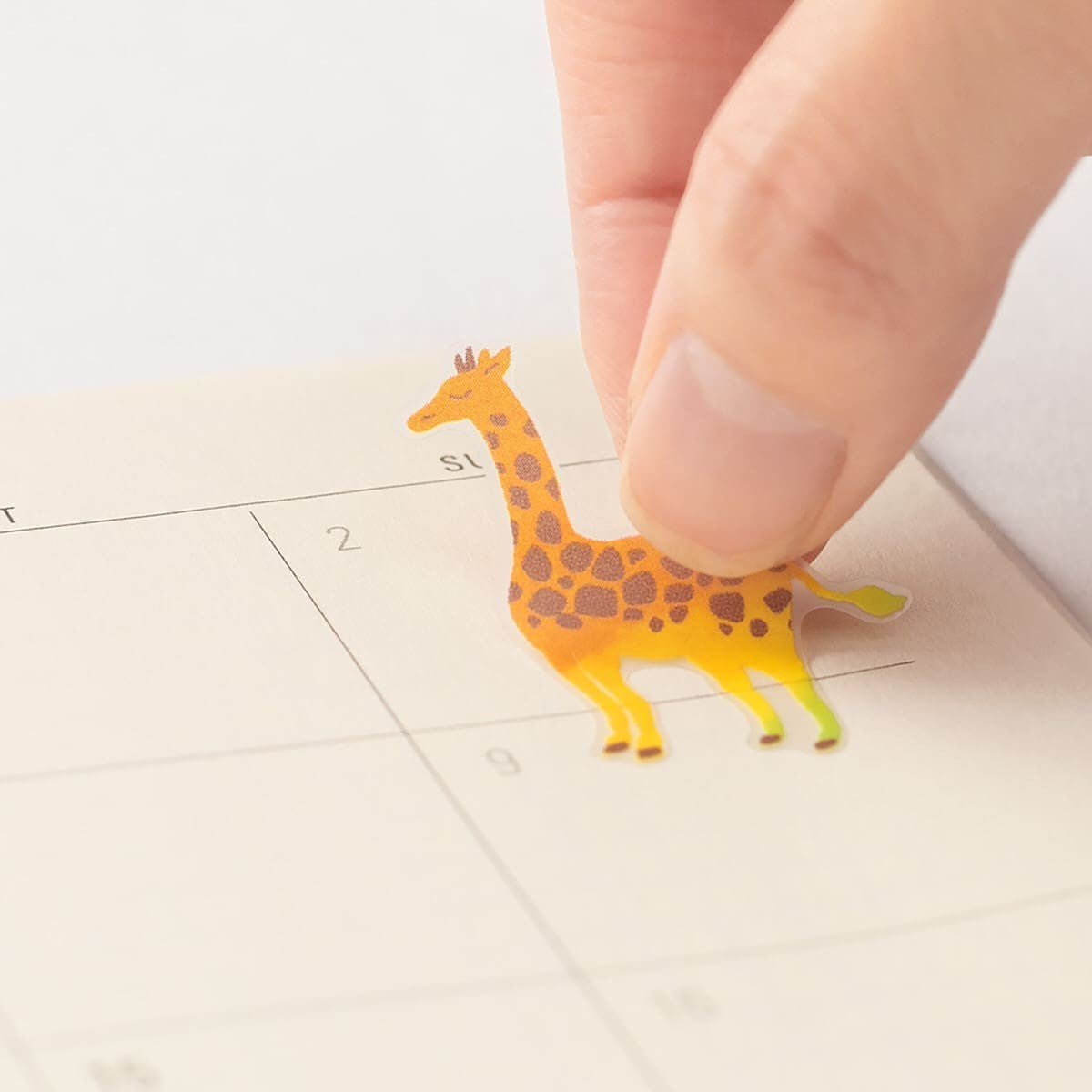 Midori Kalenderstickers Färgtema - Yellow - 3 - Midori - Tidformera