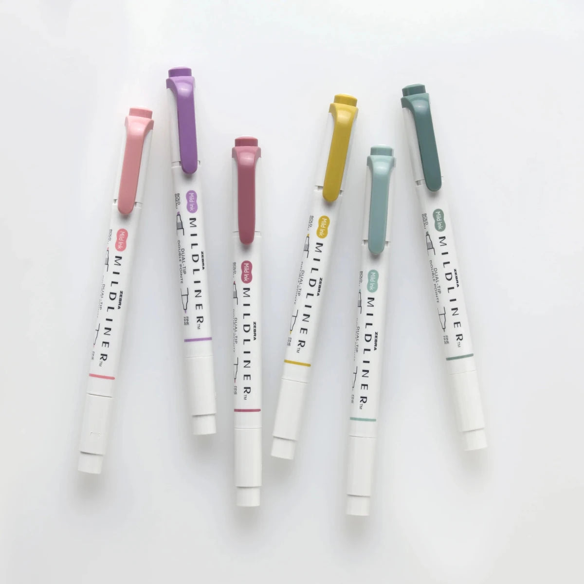 Mildliner Överstrykningspenna - Moss Green - 3 - Zebra - Tidformera