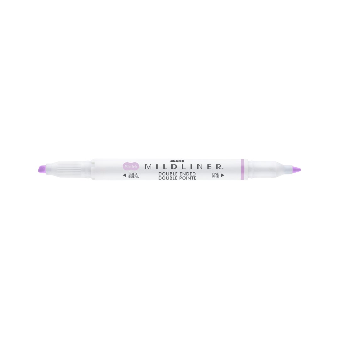 Mildliner Överstrykningspenna - Lilac från Zebra - Lila överstrykningspenna utan lock - Tidformera