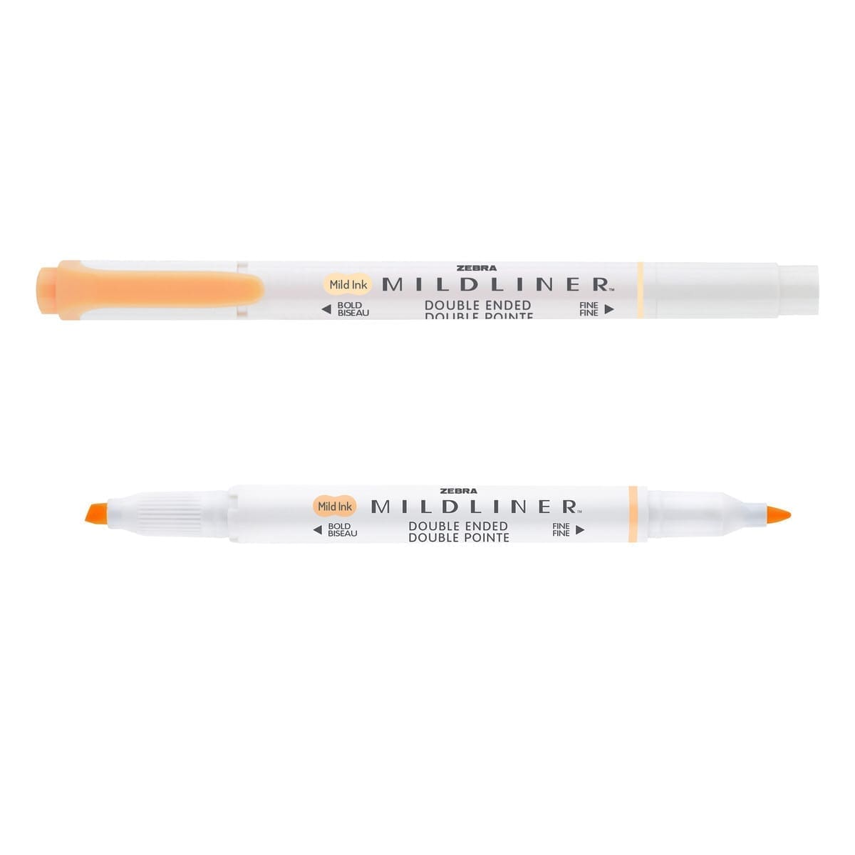 Mildliner Överstrykningspennor 5 - pack - Fluorescent - 6 - Zebra - Tidformera