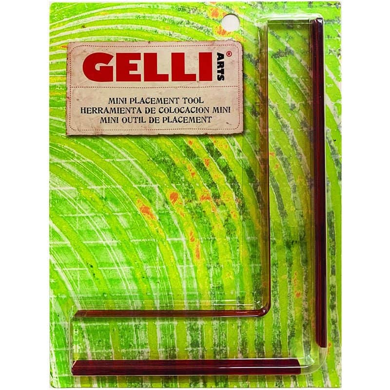 Mini Placement Tool - 1 - Gelli Arts - Tidformera