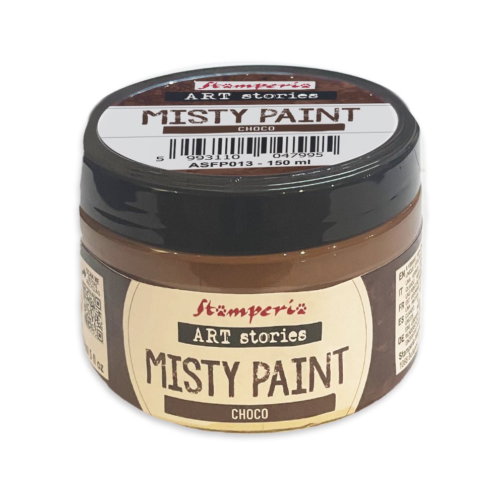 Misty Paint Art stories - 150 ml - Choco - 1 - Stamperia - Tidformera