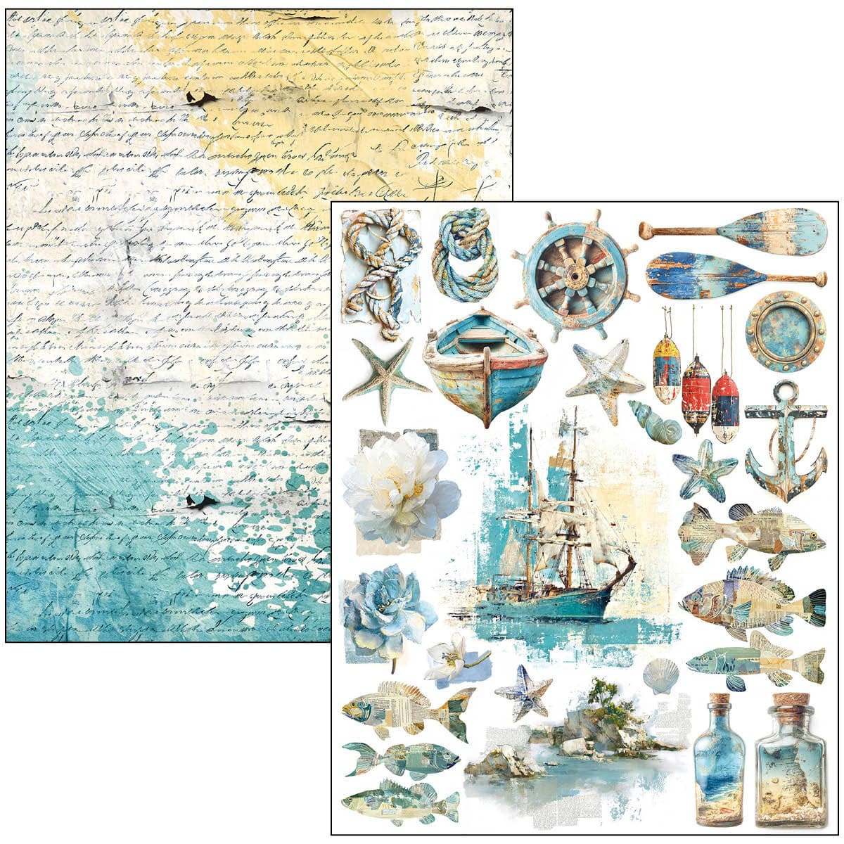Mixed media book - Edge of the Ocean - 11 - Ciao Bella - Tidformera