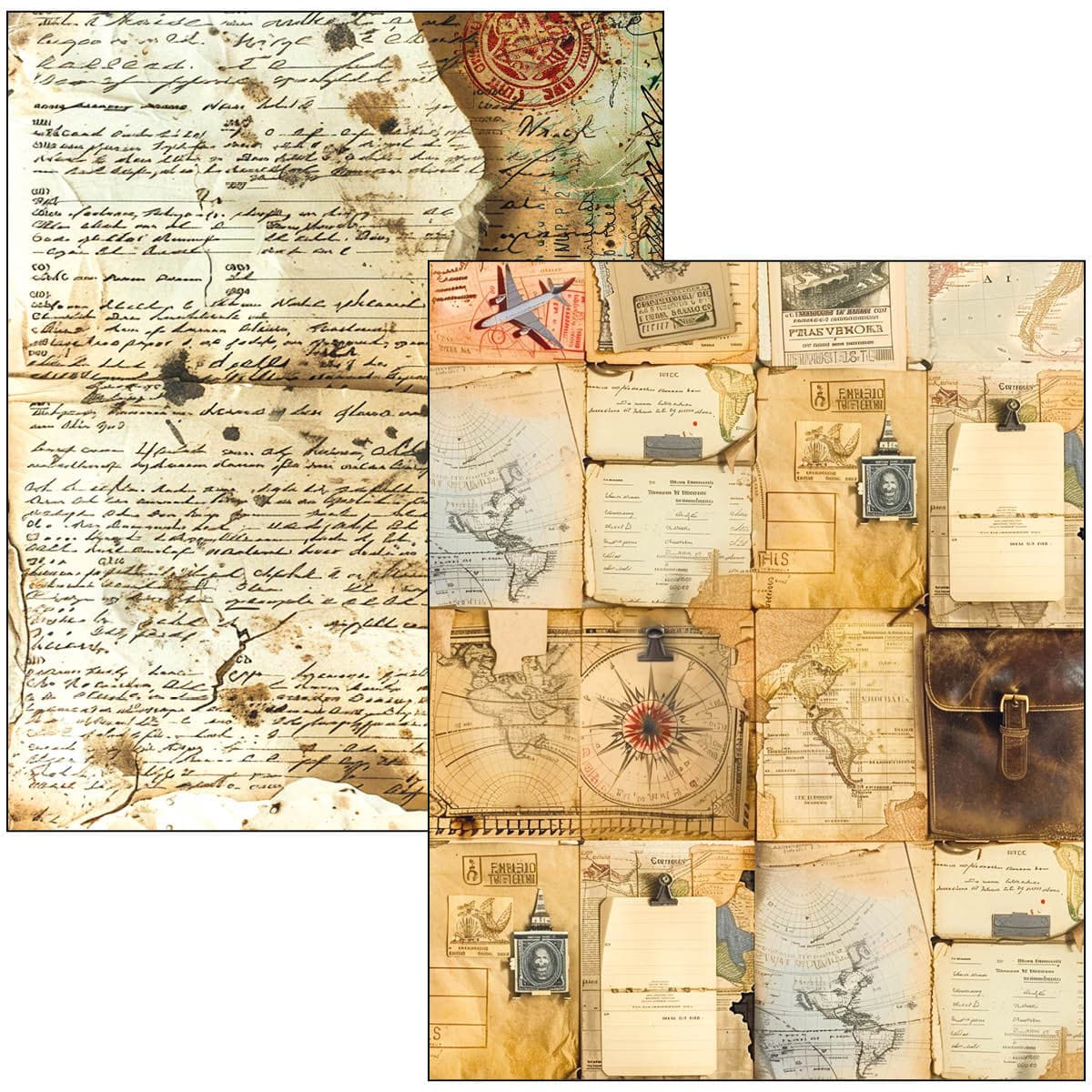 Mixed media book - Journey ahead - 7 - Ciao Bella - Tidformera