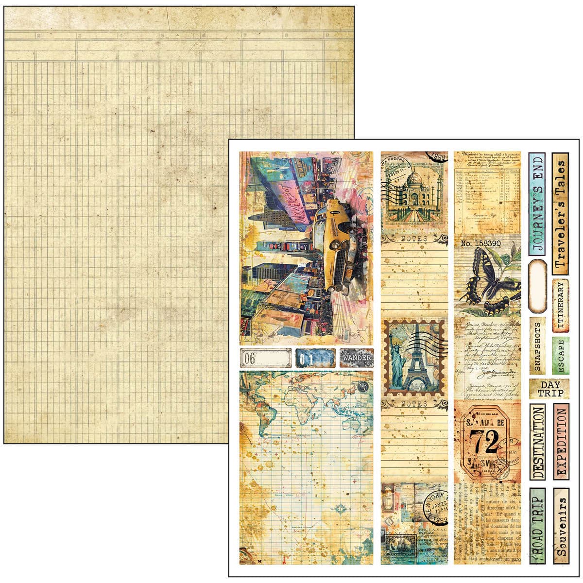 Mixed media book - Journey ahead - 22 - Ciao Bella - Tidformera