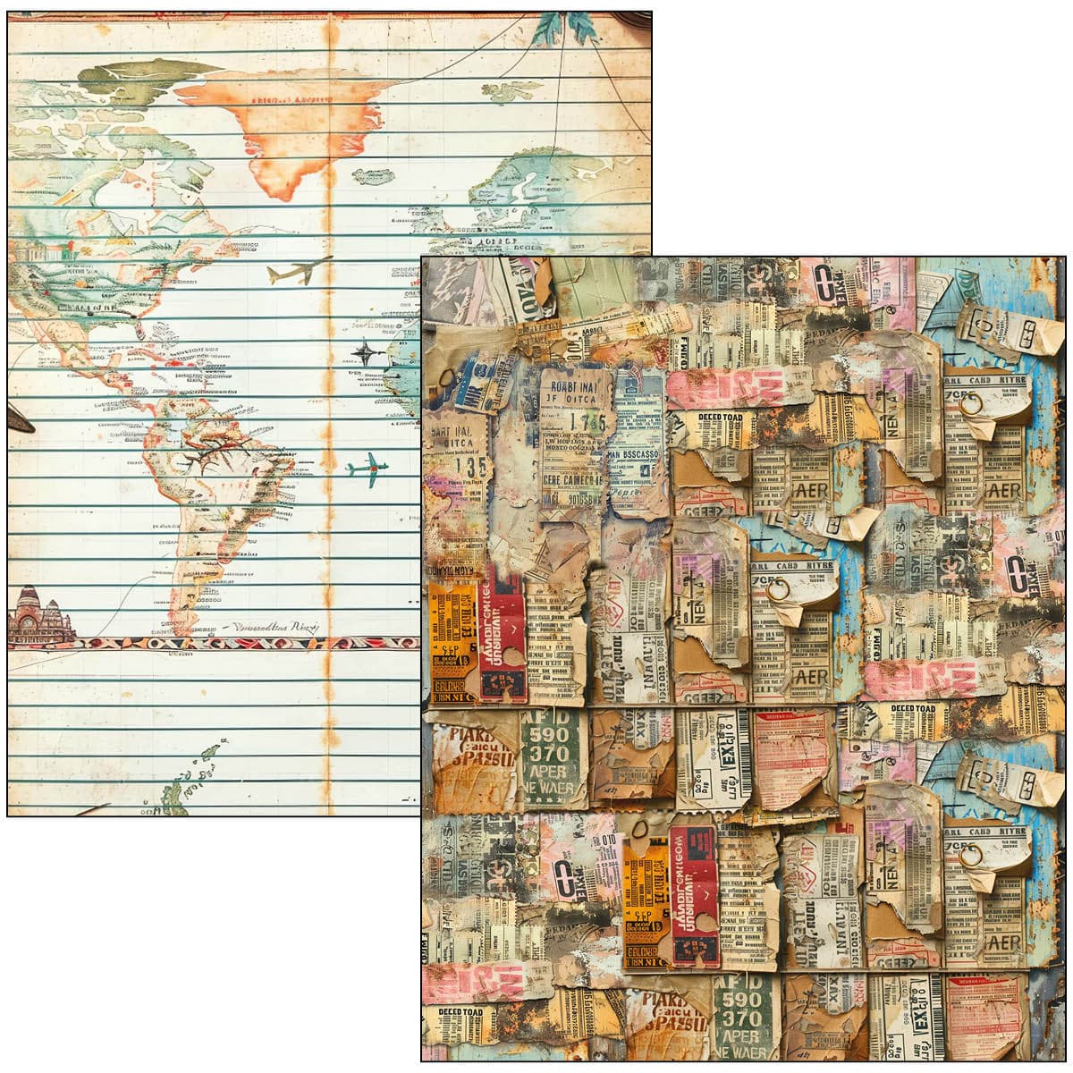 Mixed media book - Journey ahead - 14 - Ciao Bella - Tidformera