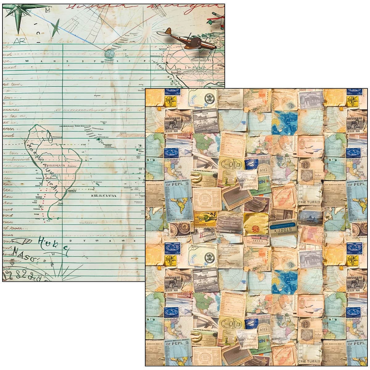 Mixed media book - Journey ahead - 8 - Ciao Bella - Tidformera